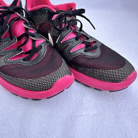 Nike Air‎ Max Fusion Training Shoes Black Pink Women's 9.5 555161-014 - Picture 4 of 11